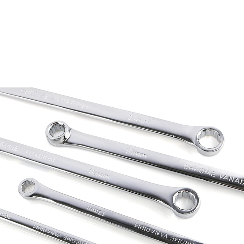 9/o - Finance SWANLAKE 8PCS Extra Long Double Box End Wrench Set, CR