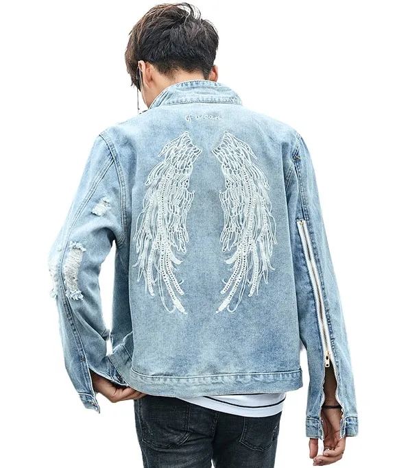 Wing Man Vintage Denim Jacket 
