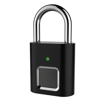 

L34 Anti-theft Security Fingerprint Lock Electronic Padlock for Home Warehouse