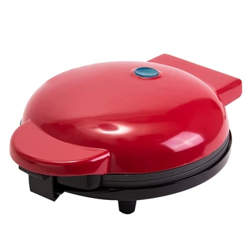 

Mini Waffle Maker Is Suitable for Personal Waffles, Biscuitsand Other Portable Breakfast, Lunch or Snacks,US Plug