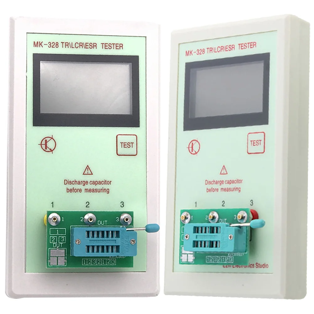 Inductance Analyzer Meter Tester LCD Display Resistance Accurate Portable Transistor Tester Capacitance