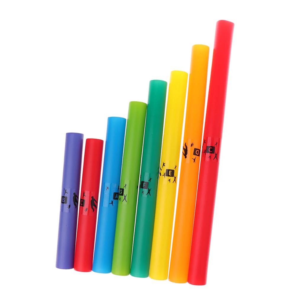 Exquisite Colorful Music Tuned 8-notes C Major Diatonic Scale Set C' D E F G A B C''
