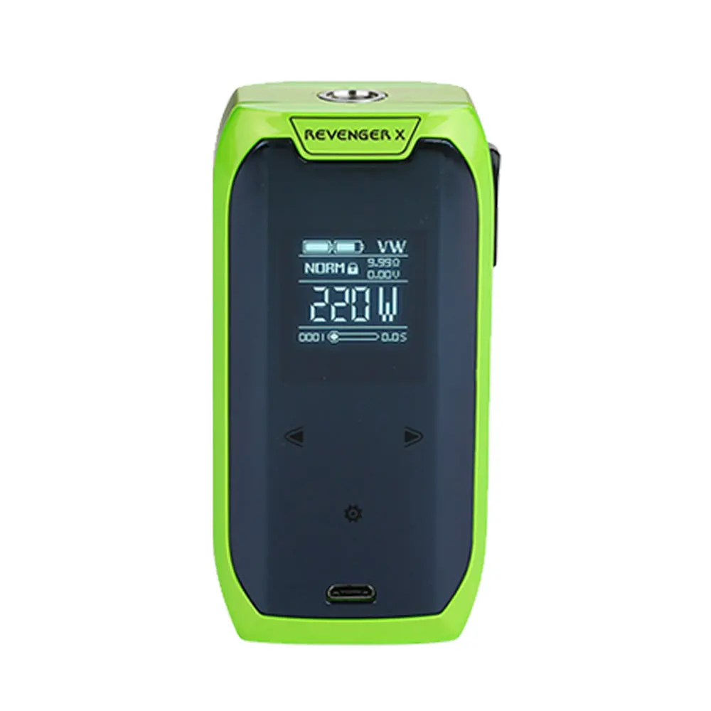 Günstig Original Vaporesso Revenger X 220W TC Box MOD Max 220W mit OLED 0,96 Inch Display Keine 18650 Batterie box Mod vs Vaporesso Gen