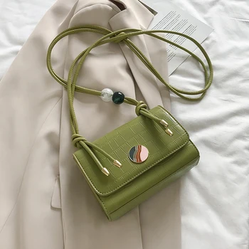 

Purses and handbags Solid PU leather bags for women 2020 Stone pattern luxury brand women Shoulder Messenger Bag sac a main