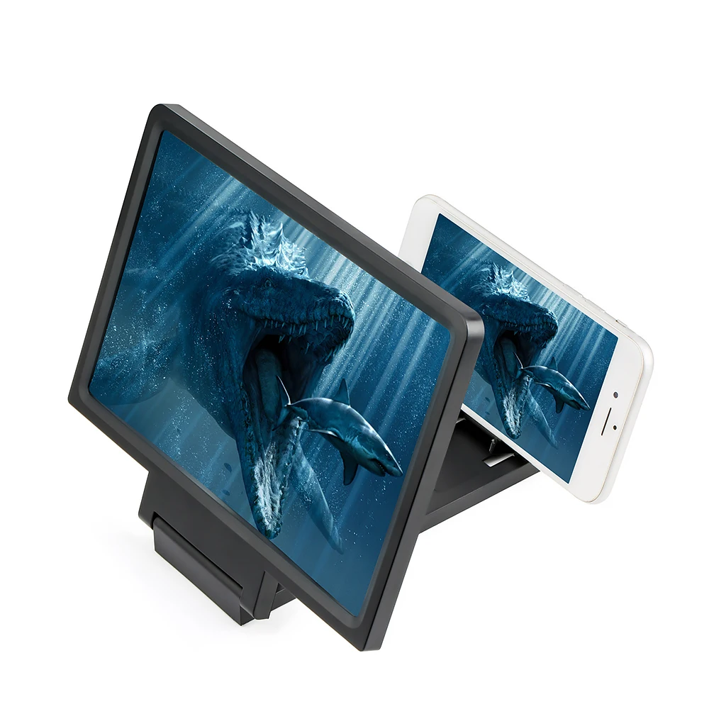 3D экран усилитель мобильного телефона увеличительное HD Подставка для видео складной экран увеличенная защита глаз держатель телефона