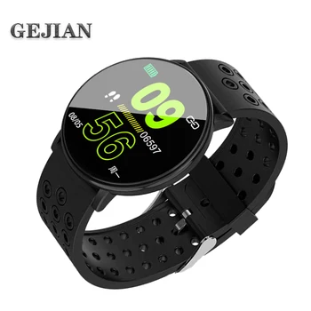 

GEJIAN New Smart Watch Men Women Heart Rate Monitor Fitness Watch Blood Pressure Alarm Clock IP67 Pedometer Sports SmartWatch