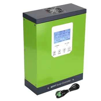 

LCD Display MPPT Solar Charge Controller with Temperature Sensor 12V/24V/48V Automatic 40A Solar Power