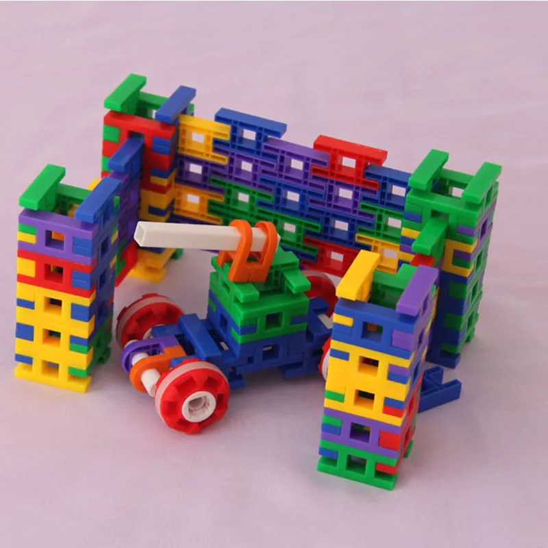 Costru Games Blokpuzzel, verborgen kunststof bouwspel voor kinderen, 3D