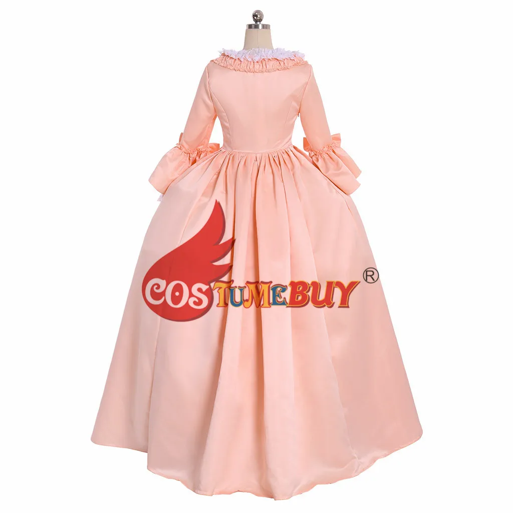 Costumebuy викторианская Мария Антуанетта рококо колония грузинский бальное платье барокко Маскарад женское свадебное платье розовый индивидуальный заказ