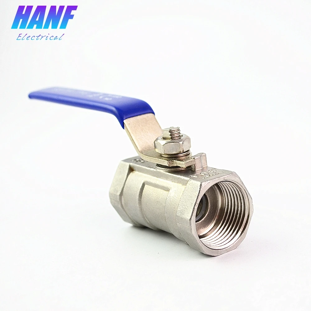 Шаровой клапан 3/4 дюйма шаровой из нержавеющей стали с резьбой DN20 прямой SS304