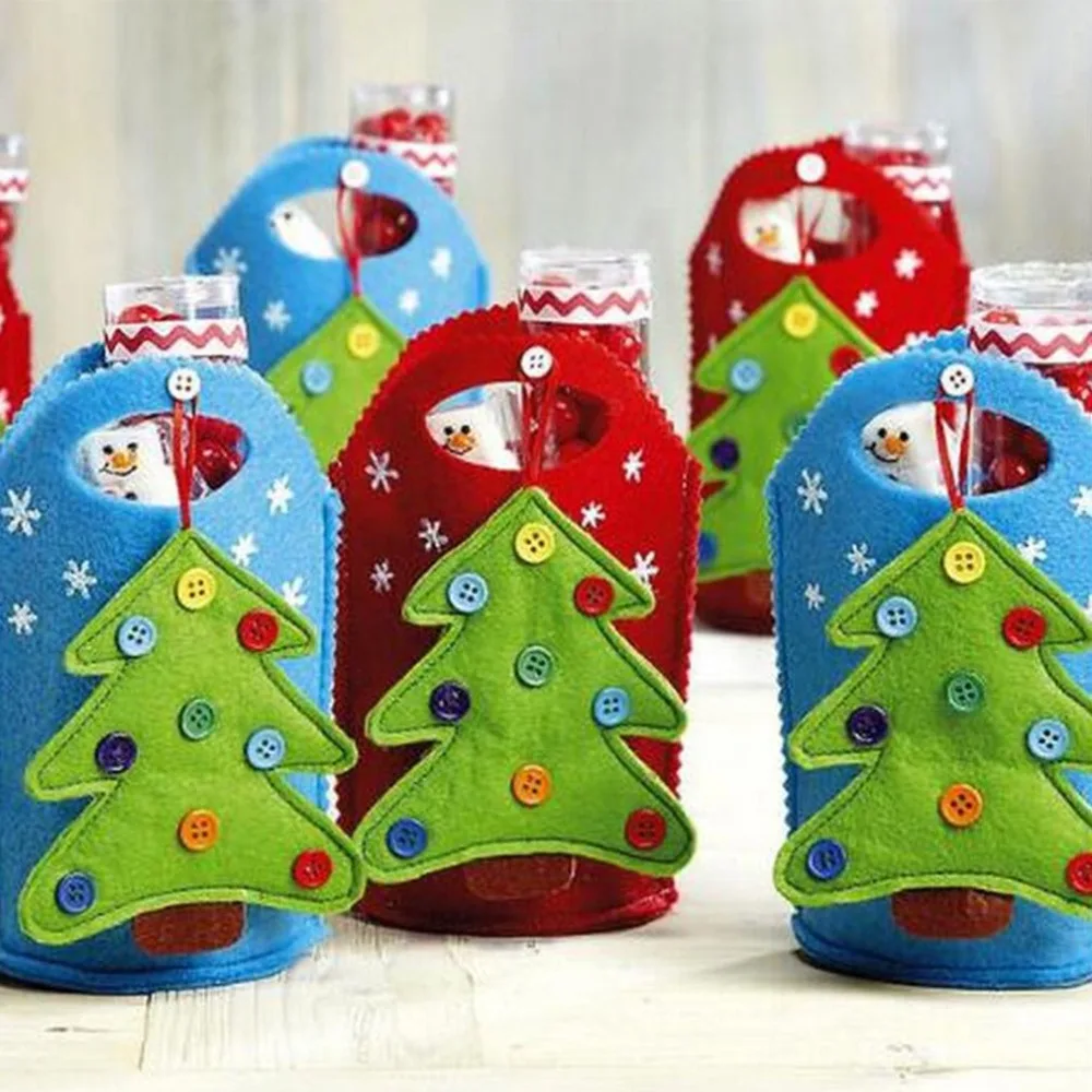 

Christmas Tree candy bag Chrimas Tree Decoration Christmas Gift Bag Cute Christmas Gift Bags Candy Bag Christmas items