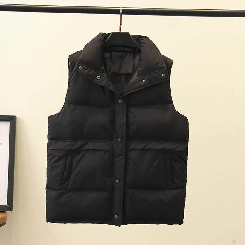 Autumn winter vest women plus size bust 138cm 5XL 6XL 7XL 8XL vest women red black beige colors