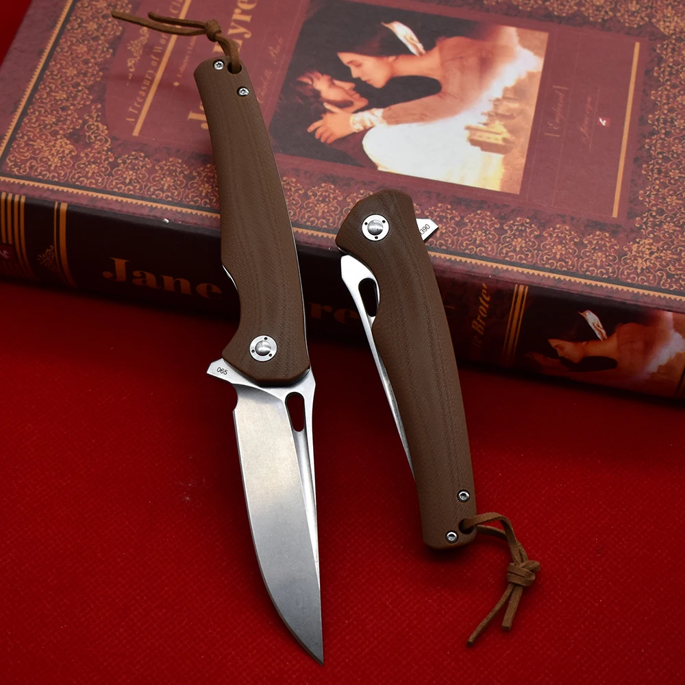 Folding Knife M390 Powder Steel  Pocket Outdoor Camping Combat Knife Utility Tool Survival Knife Rescue Knife Fruit Knife Edc 3