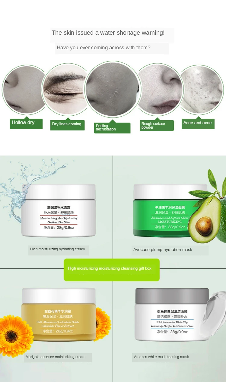Facial Skin Care Kit Avocado Moisturizing Cream 3 2.jpg
