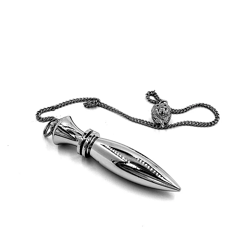 wholesale Metal Pendulum For Dowsing Divination Healing Spiritual Wicca Women Men Amulet Screw Shape Pendule Radiestesia Charm | Украшения