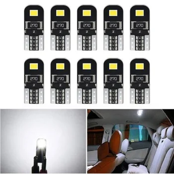 

6000K T10 Led Auto Lamps W5W 194 168 Led Lamp 12V For Skoda Octavia A5 A4 A7 3 Rs Fabia Superb 3 Rapid Karoq Car Accessories