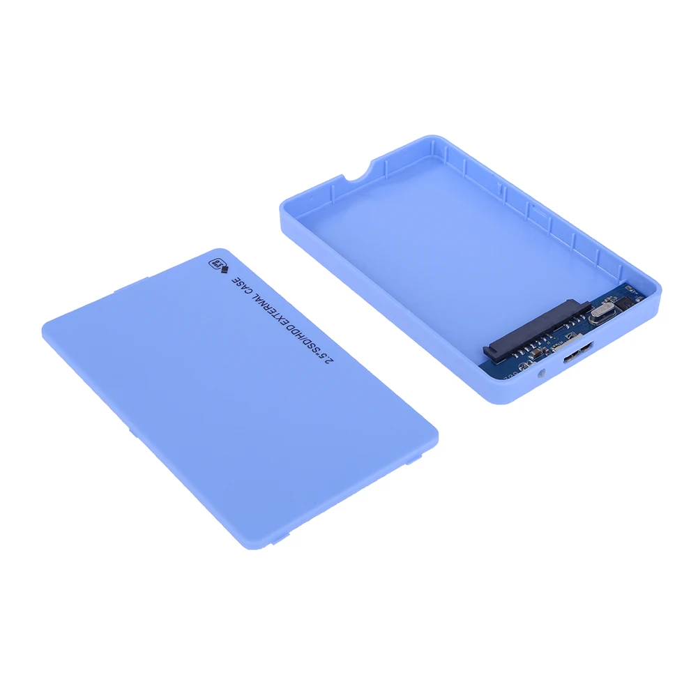 HDD SSD чехол 2,5 дюймов SATA на USB 3,0 адаптер Коробка для жесткого диска внешний HDD корпус для samsung Seagate SSD 1 ТБ 2 ТБ HDD