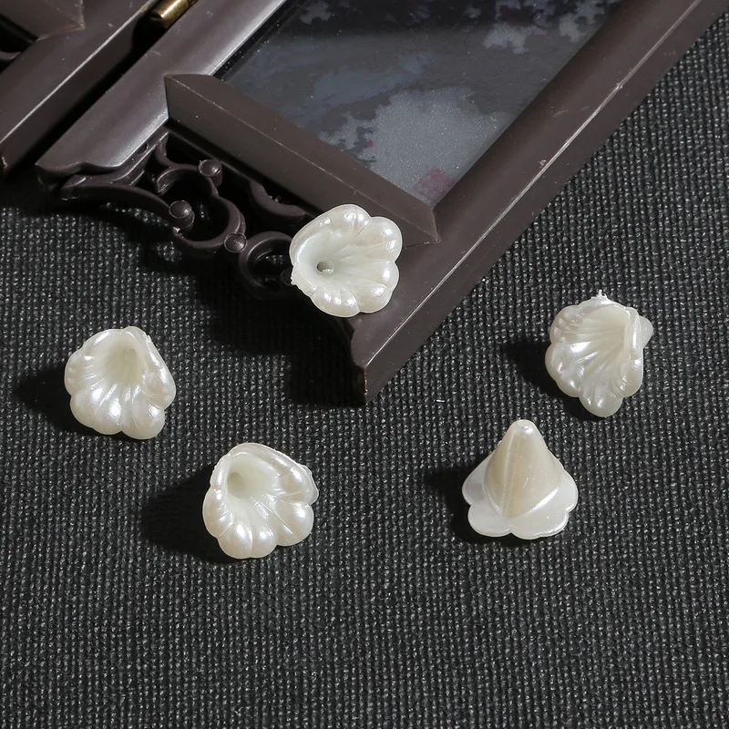 Mix 24 Stile 10 Stücke ABS Perle Farbe Blütenblatt Acryl Perlen Kappen Für Schmuck Machen Diy Handarbeiten Finden Zubehör Liefert – Detail 18