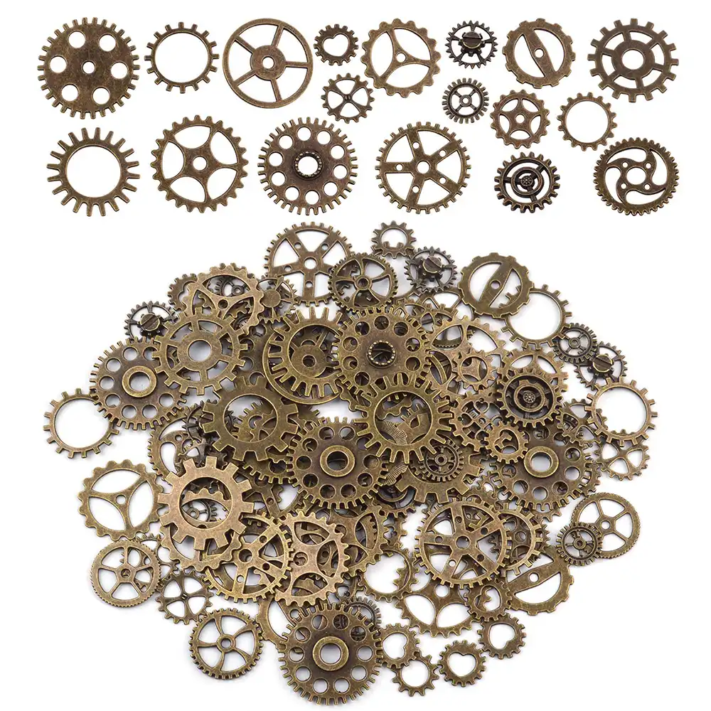 New Diy Craft Supplies Vintage Mixed Steampunk Punk Style Gear