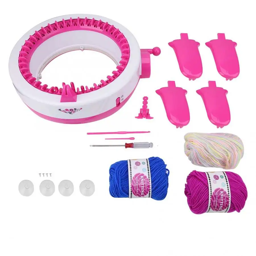 Пластиковые иглы швейные инструменты DIY ручное вязание плетение машины ткацкий станок для шарфа шляпа Дети ролевые игры игрушки Лидер продаж - Цвет: 40 needles