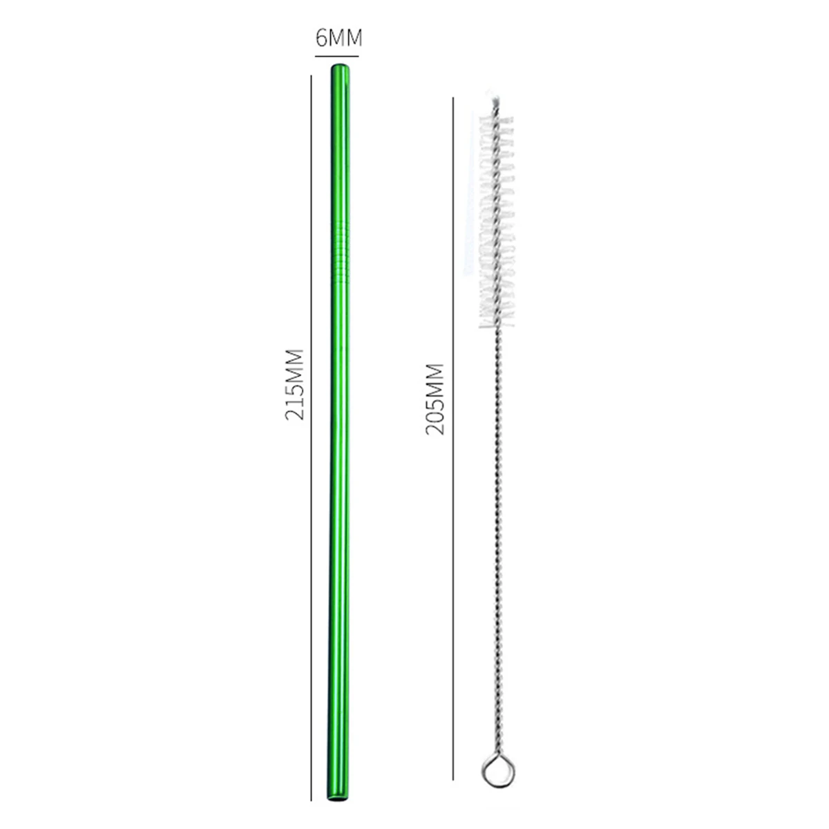 Eco-Friendly Reusable Metal Drinking Straws - Durable 304 Stainless Steel, Bent & Straight Options