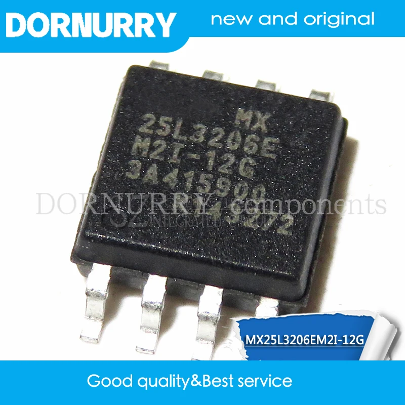 

1pcs MX25L3206EM2I-12G MX25L6445EM2I-10G MX25L8005M2C MX25L12835FM2I-10G MX25L12873FM2I-10G MX25L1605DM2I-12G 25L3205 DORNURRY