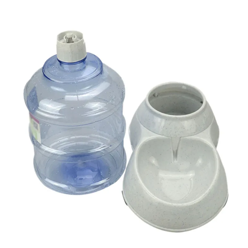 3.8L Dog Cat Automatic Feeder Pet Bowl Large Capacity Water Dispenser Drinking Fountain For Puppy Cats Dog Food Water Bowls Dish