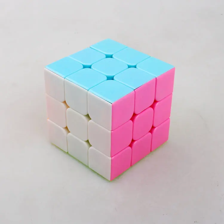 Трехслойный Кубик Рубика пастельный YJ 3X3X3 guanlong Foundation 3-Order Magic Cube