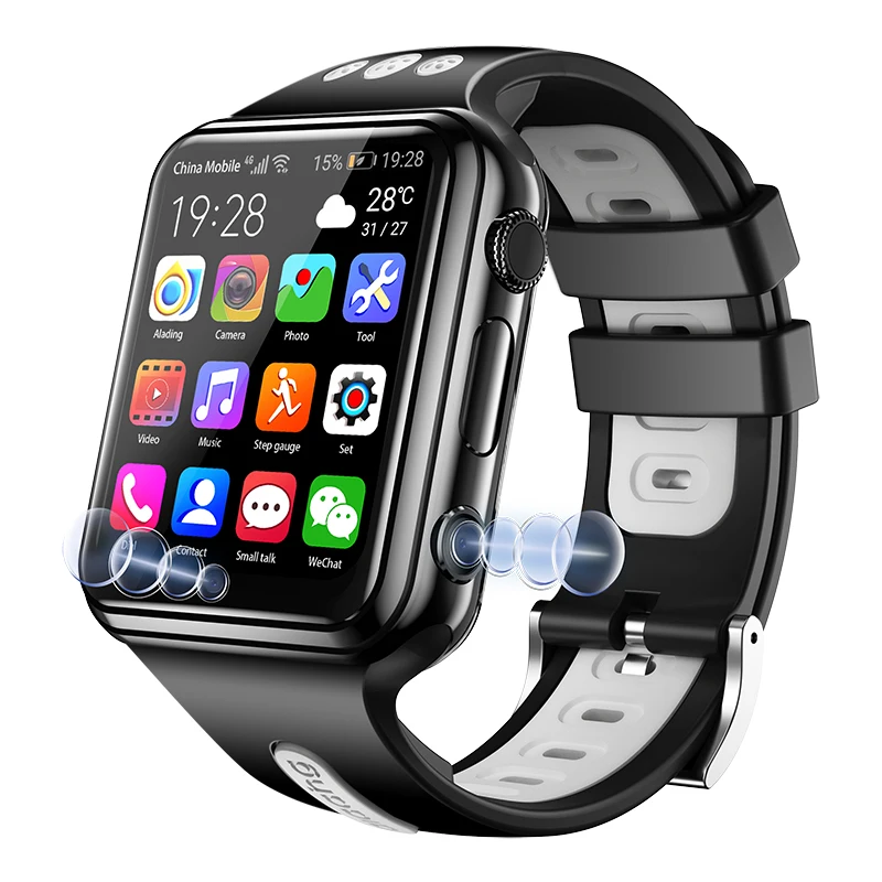 US $150.10 GPS Anti Lost Watch Student Children Smartwatch Android System APP 2MP Lens Smart 4G Kids Watch TF Card Video Call PK Thor 5 Pro