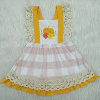 

Newborn Baby Girl Dress Christening 2020 New Summer Pumpkin Girl Dress Birthday Infant Kids Dress Lace Baby Girl Clothes