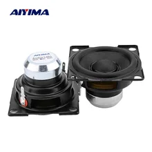 AIYIMA 2 шт. 2 дюйма полный спектр мини-динамик 6 Ом 15 Вт Портативный Hifi усилитель звука музыкальный динамик DIY функциональная колонка