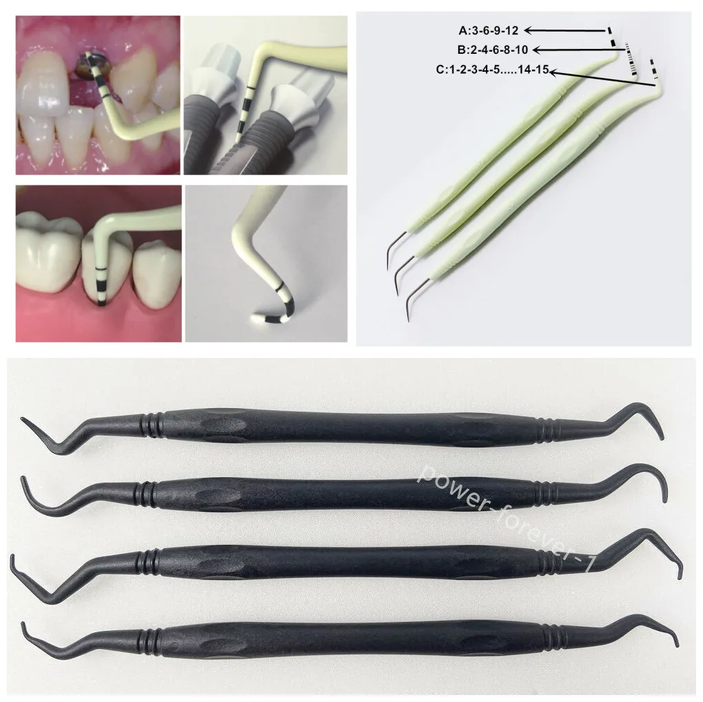 Dental Depth Implant Periodental Probe Diagnostic Periodontal Tools