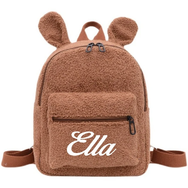 Mochila pequeña de oso marrón para niños y niñas, preescolar, mochila para  estudiantes, mochila de viaje, Oso lindo marrón, Mochilas Daypack