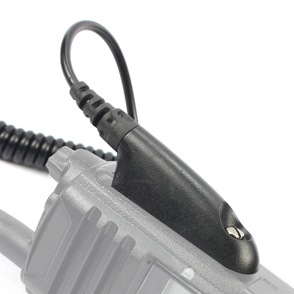 Запасные части водонепроницаемый прочный Walkie Talkie с указанием светильник ручной микрофон Аксессуары твердый мини кабель для BF UV9R