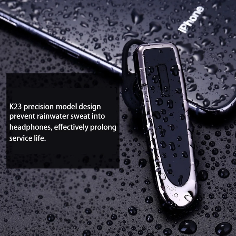 K23 бизнес Bluetooth наушники громкой связи Bluetooth 4,2 беспроводные наушники водонепроницаемые спортивные наушники проводные наушники