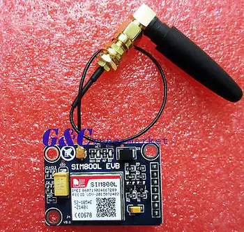 

SIM800L V2.0 5V Wireless GSM GPRS MODULE Quad-Band W/ Antenna Cable Cap diy electronics