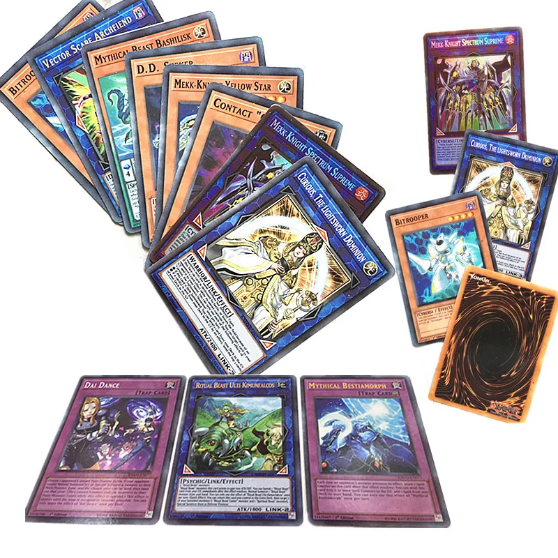 Новинка 288 шт. карточная игра Yu Gi Oh высококачественные настольные карты на