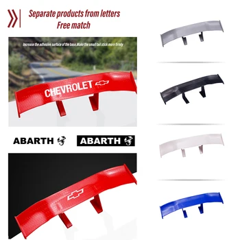 

Five Colors Car Rear Wing Plastic Stickers With Letters For Chevrolet Cruze Captiva Lacetti Spark Aveo Orlando Epica Camaro