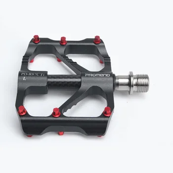 

1Pair Bicycle Pedals 3 Bearing MTB Mountain Bike Flat Platform Aluminum Alloy