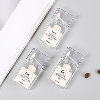 

Quick Dry Correction Tape Simple Style Roller White Out Easily School Stationery