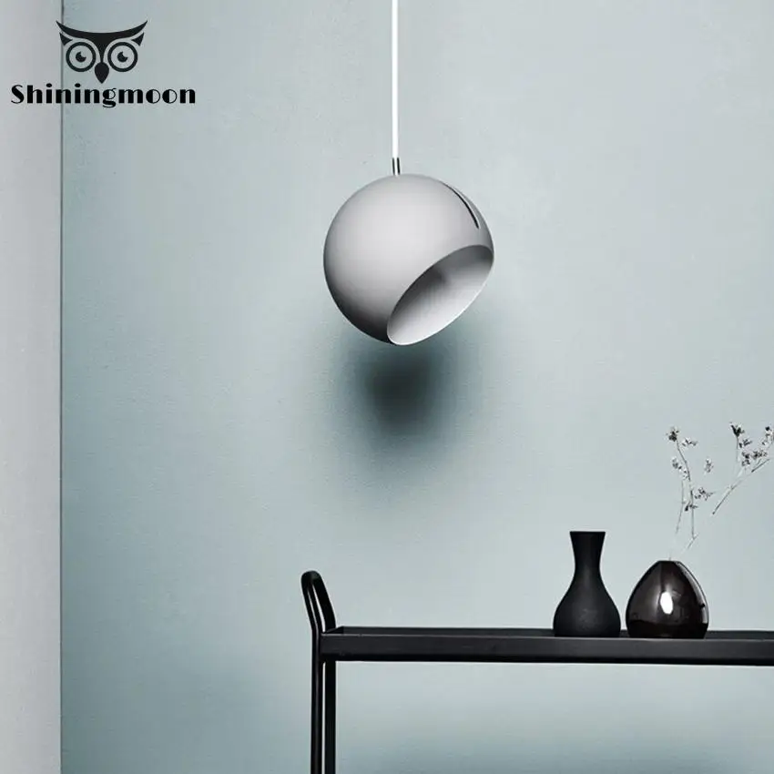

Nordic Art Hemisphere Pendant Lights Post-modern Louis LED Living Room Restaurant Pendant Lamp Bedside Bedroom Decor Hanglamp