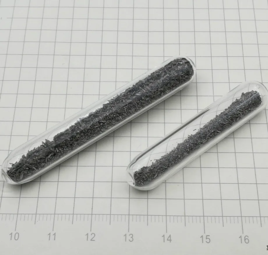 

High Purity Niobium Crystal Glass Sealed Small Size Electrolytic Nb