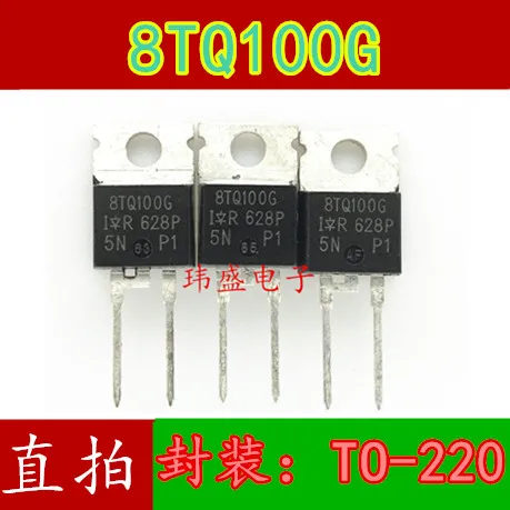 10 шт./лот 8TQ100 8TQ100G TO-220-2 8TQ100PBF
