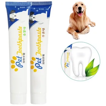 

New Pet Dog Cat Toothpaste Cat Edible Toothpaste Special Cleaning Bad Breath Tooth Stain Pet Cleaning Care Breathing Tartar Tool