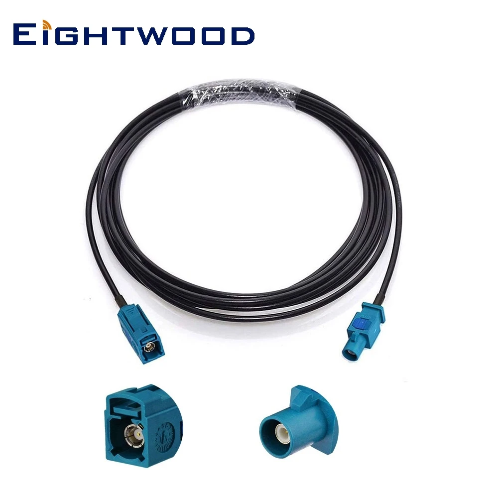 

Fakra Z Female to Male Vehicle Antenna Extension Cable 3m for Sirius XM Satellite Radio 4G LTE TEL Telematics Bluetooth Module
