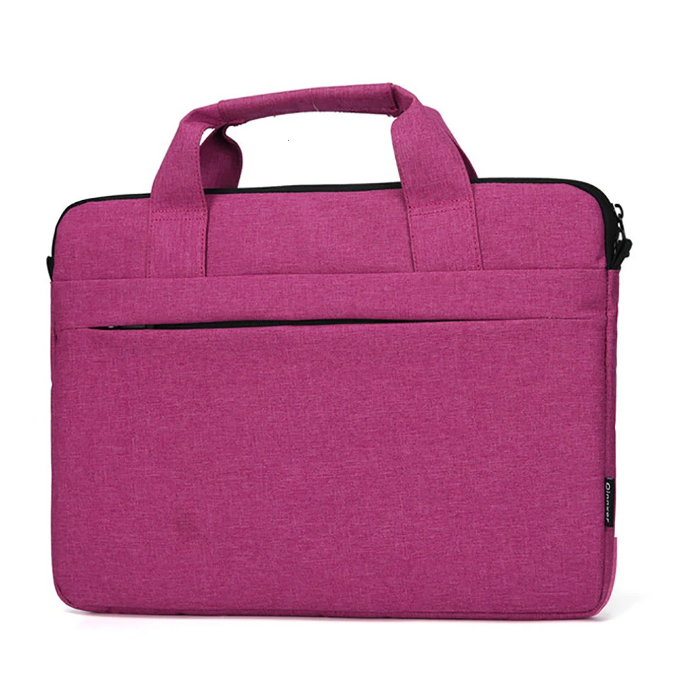 Полиэфирная Сумка для ноутбука, мужской портфель для документов, Мужская переносная сумка-мессенджер с Т-образным держателем - Цвет: 13inch