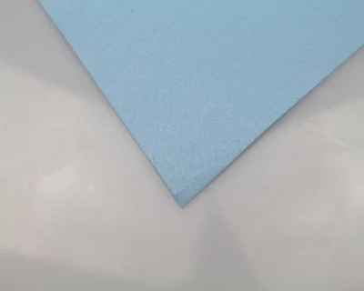 Light blue Красочные Нетканые Девушка ручной работы кукла кошелек материал "сделай сам" аксессуары 45*45 см/шт - Цвет: Light blue