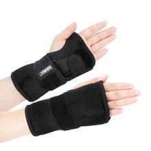 1 шт. поддержка запястья Регулируемый бандаж защита рук тренировка растяжение дышащая съемная пластина обертывание артрит шина защитный ремень
