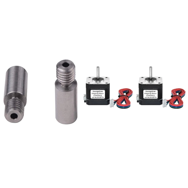2 Pieces of Ultra-Smooth Thermal Break Throat TC4 Cylinder with New Two-Phase Four-Wire Hybrid 42 Stepper Motor | Компьютеры и офис