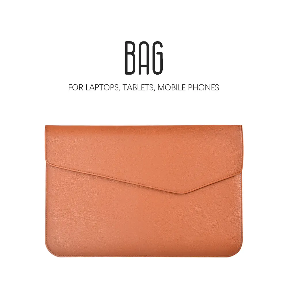 电脑内胆包棕色详情-1